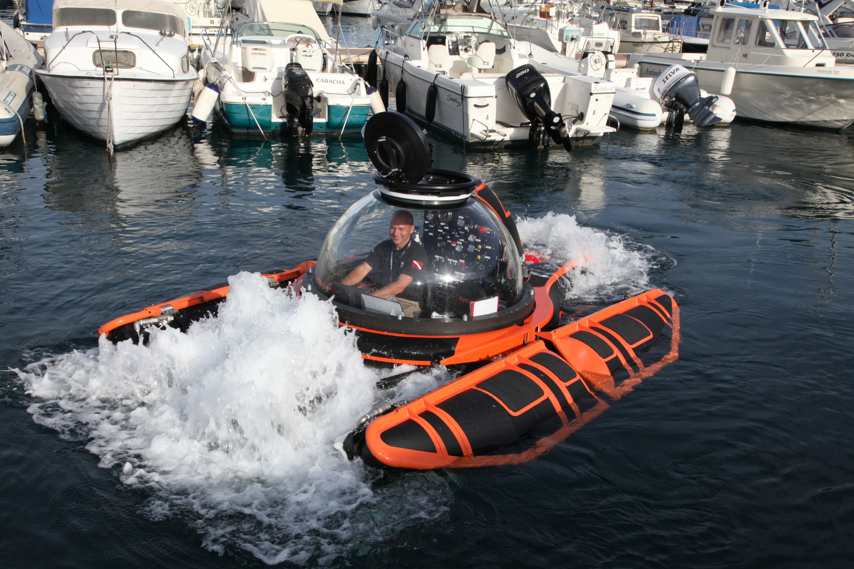 The U-Boat Worx C-Explorer 2 is one of the mini-submarines now available for private charters