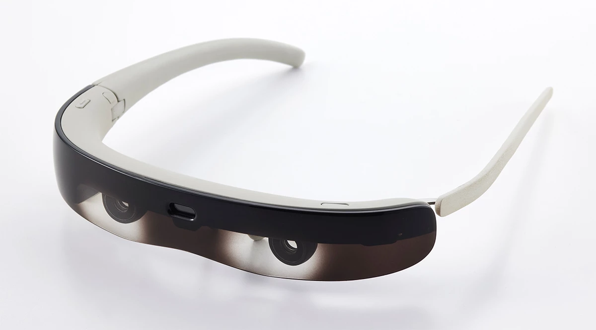 The lenses and nose piece can be adjusted to fit a wide range of faces