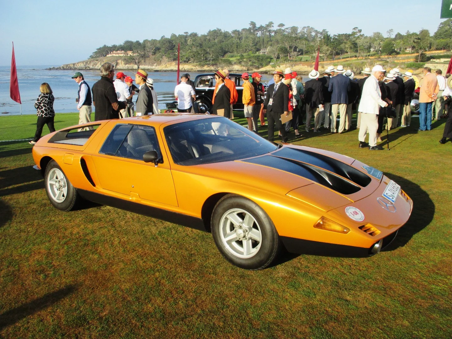 1970 Mercedes-Benz C111 at Pebble Beach, 2015