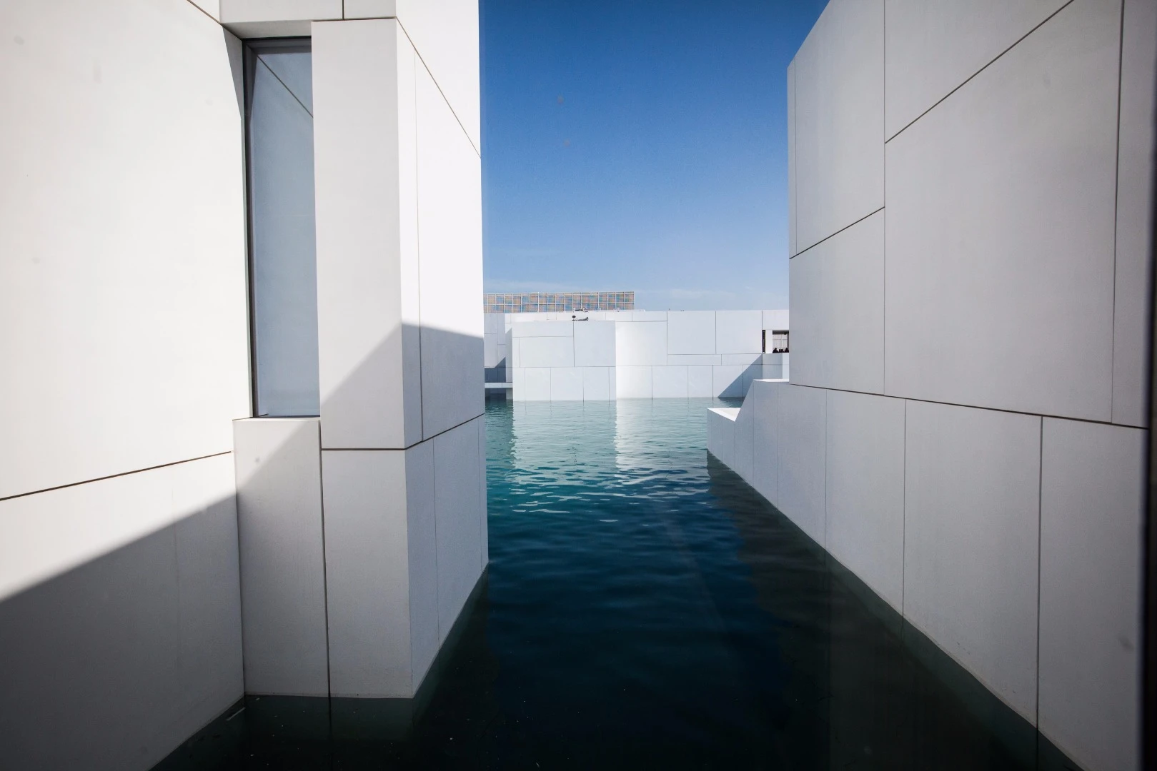 The Louvre Abu Dhabi is actually made up of 55 detached buildings and is intended as a man-made archipelago