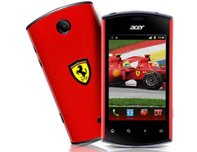 The new arrival will expand Acer's lineup of products featuring the Ferrari logo, including laptops, LCD monitors and last year's Liquid E smartphone