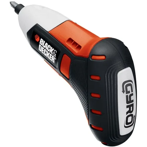 The Gyro 4V MAX Lithium-ion Rechargeable Screwdriver from Black & Decker