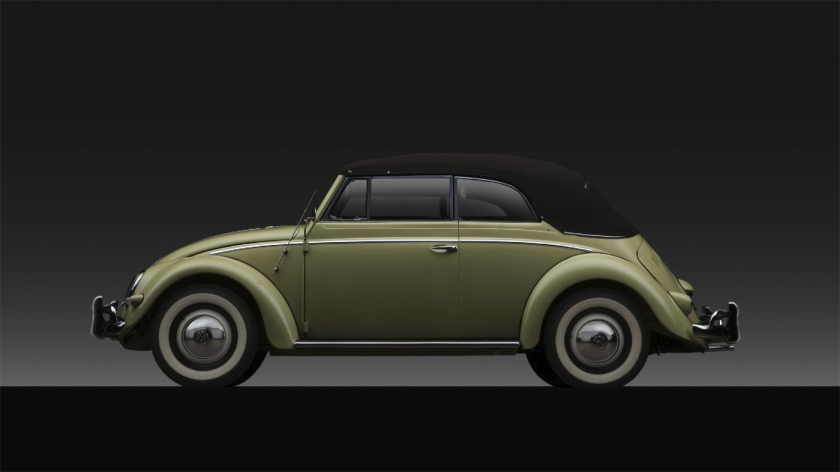 This 1957 Volkswagen Beetle Cabriolet by Karmann sold for $49,500 at Finest Automobile Auctions' Hershey sale in June, 2016