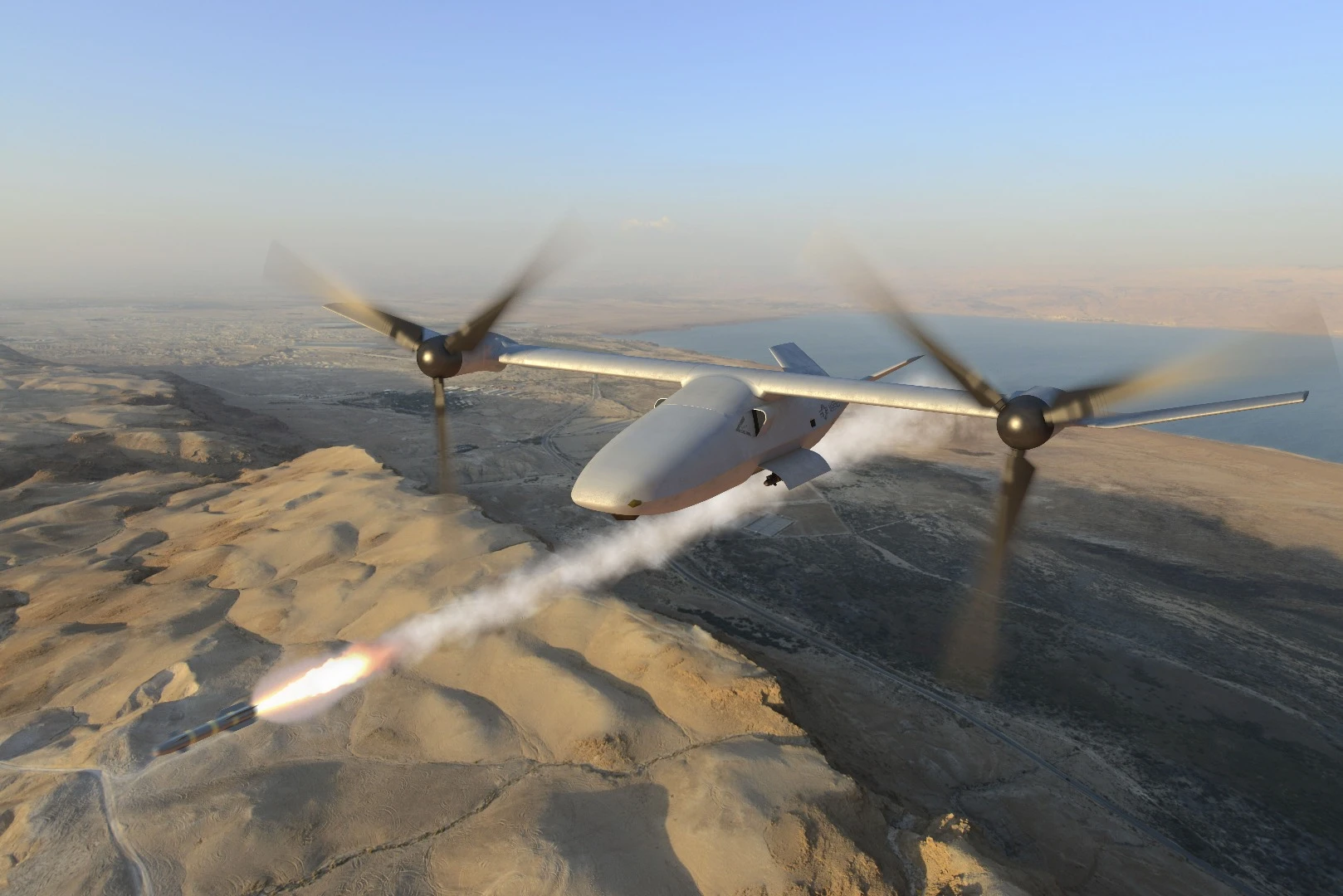 The V-247 can be armed with a variety of munitions