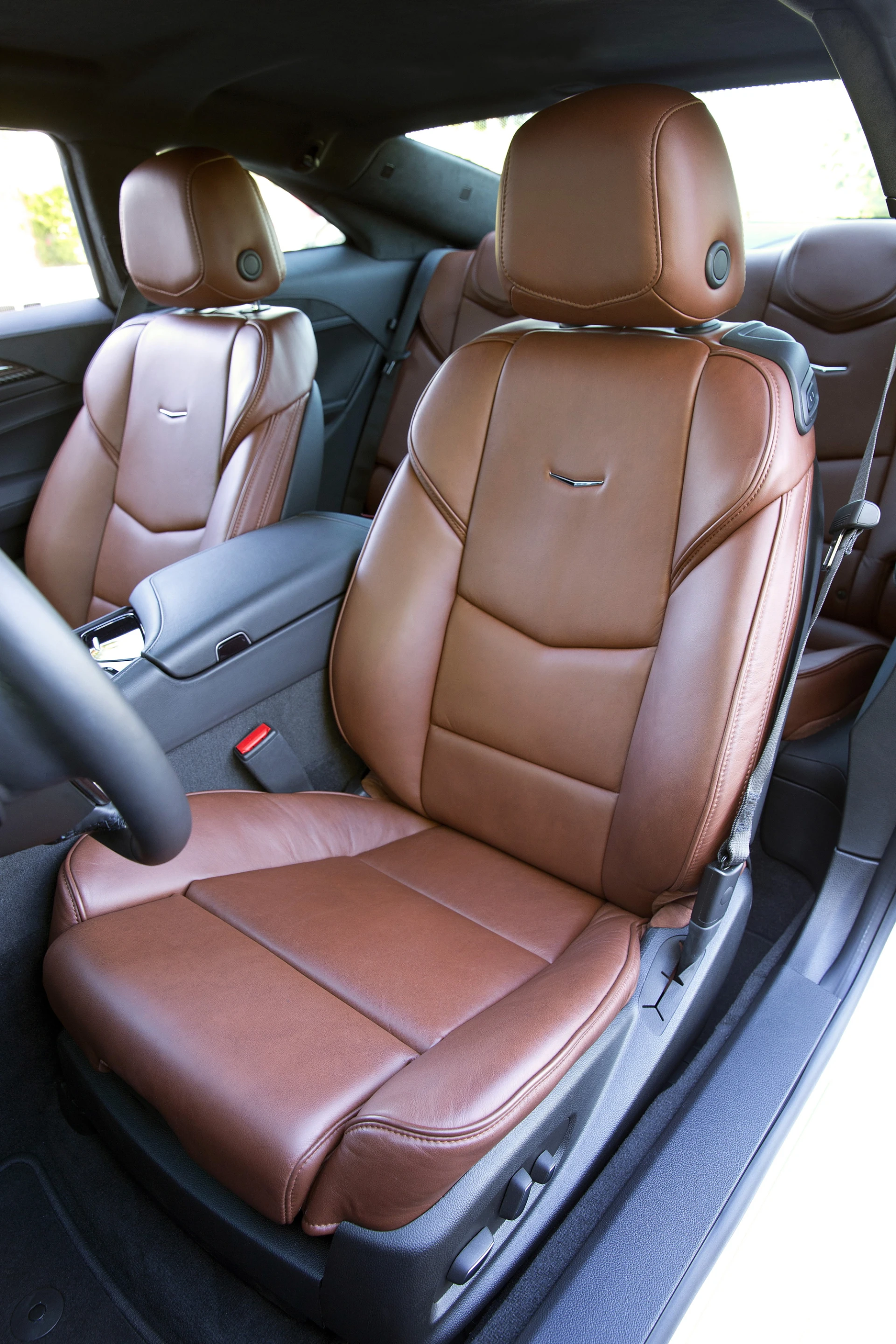 Plenty of luxurious leather inside