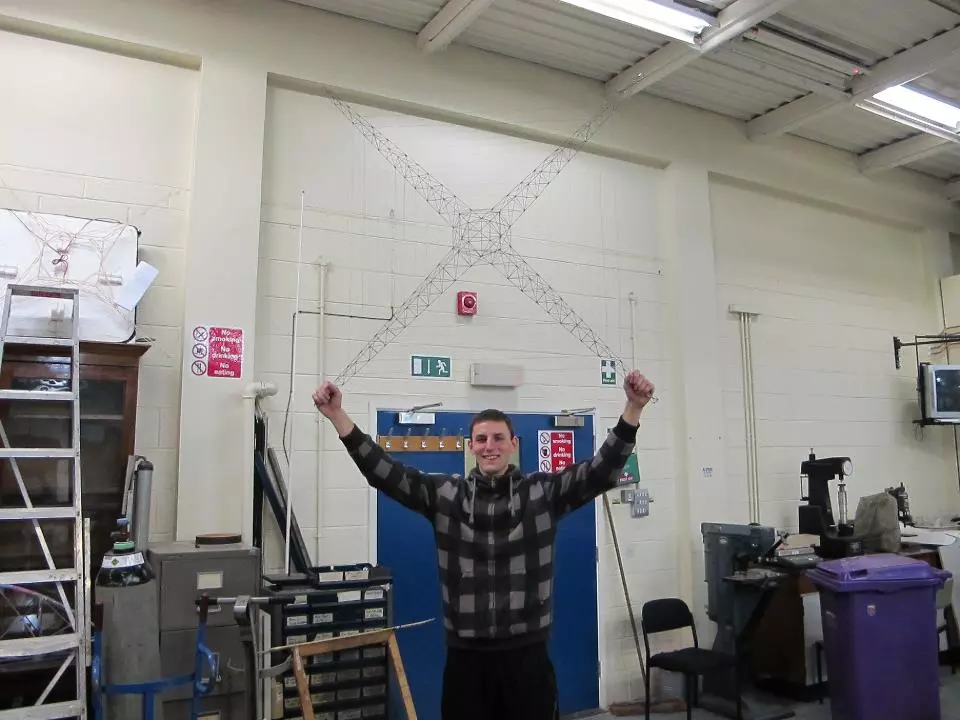 Queen Mary students work on developing the world's first Solarcopter