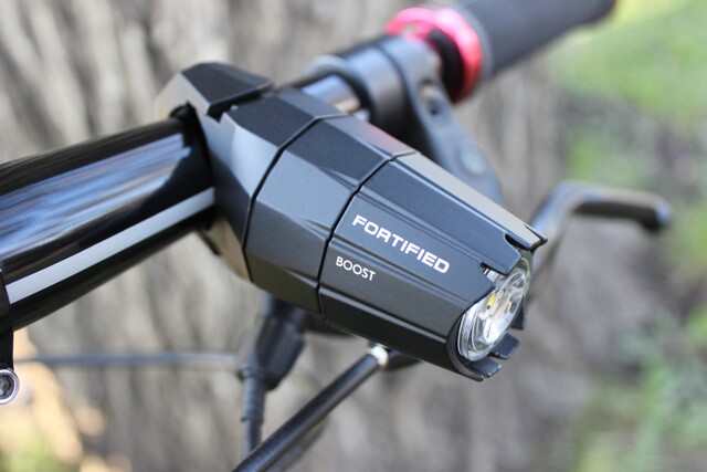 The Aviator Boost puts out 300 lumens, while the standard model manages 150 (Photo: Ben Coxworth/Gizmag.com)