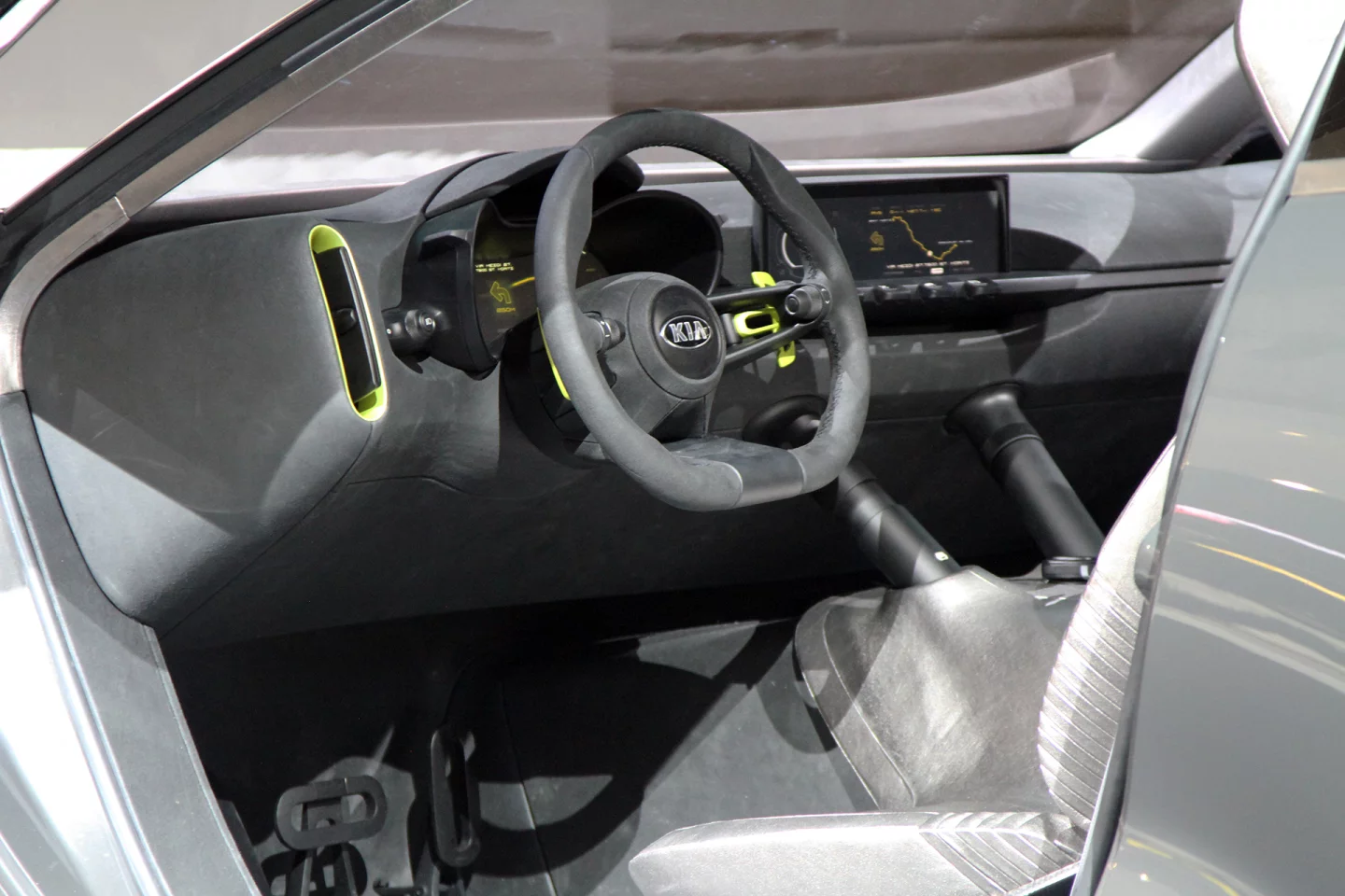 Niro’s interior features a customizable instrument panel (Photo: Gizmag.com)