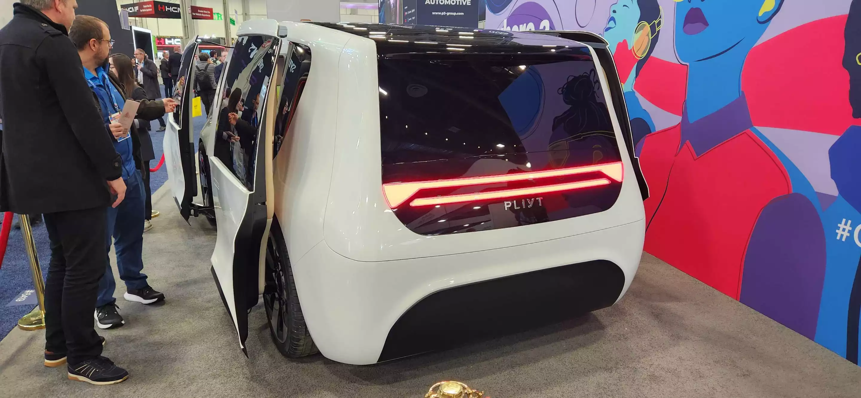 Development is at the early stages, but Pliyt already has an expo demonstrator