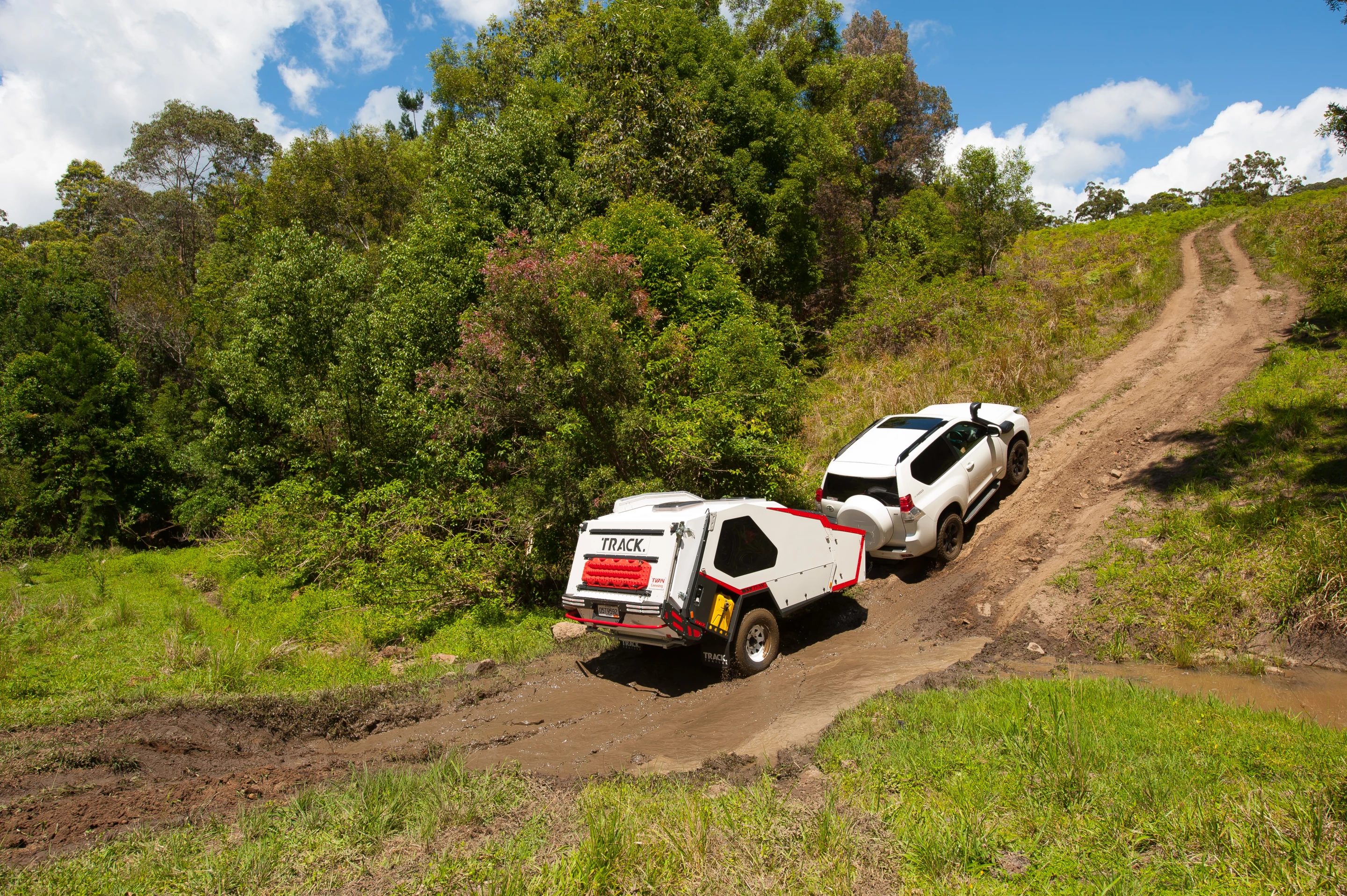 The Track Trailer has been tested across the Outback and continuously improved over its 23-year, five-generation existence