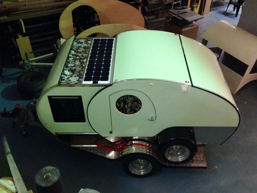 Gidget trailer with solar panels