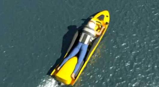The body board / Jet Ski hybrid design concept