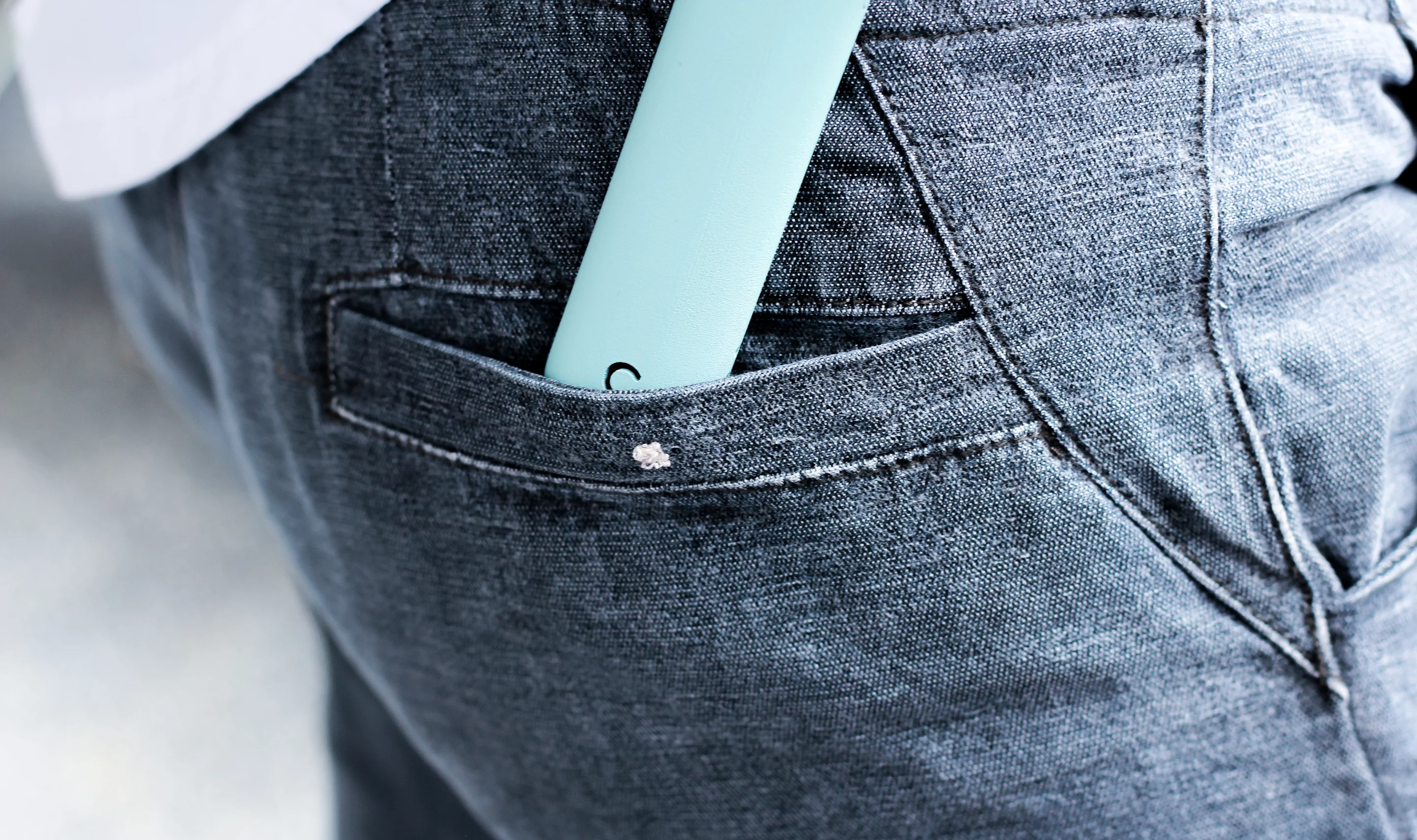 The Chew straw is designed to be pocket-sized