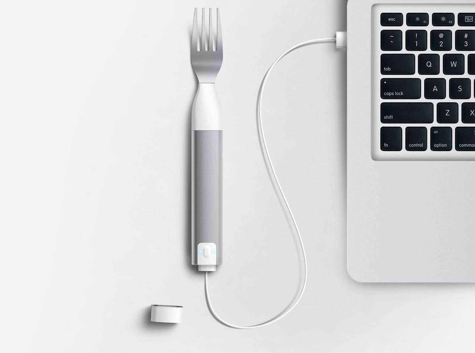 HAPIfork can be treated like any other fork, meaning it's dishwasher safe