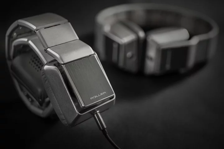 The Luzli Roller Mk01 on-ear headphones roll up like a pangolin for travel