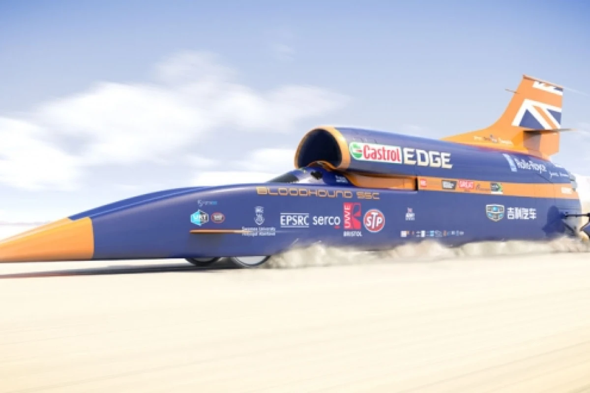 The goal of the project was to build a car that could reach 1,000 mph (1,600 km/h)
