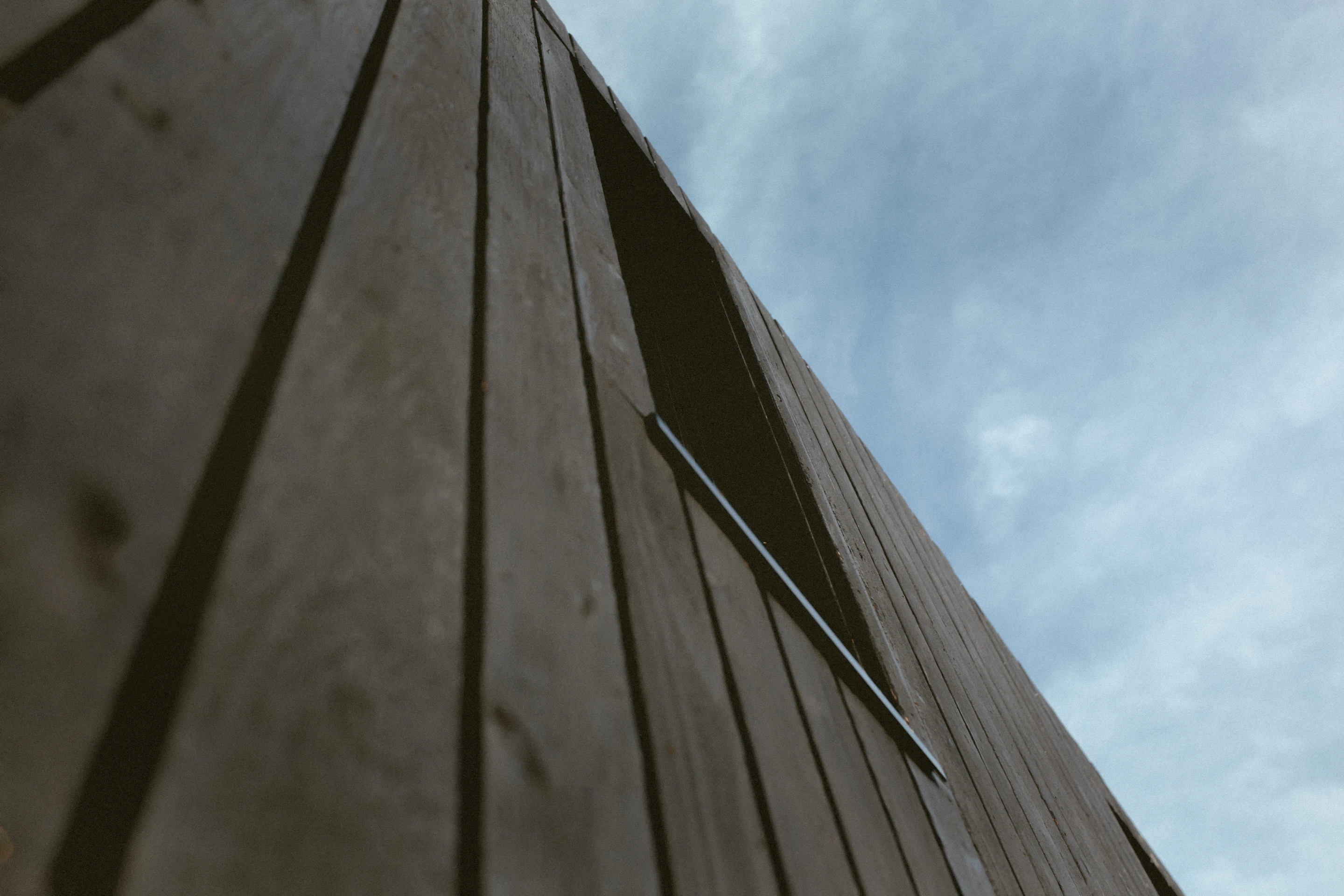 The Shou Sugi Ban-treated cladding also improves Black Barn's durability
