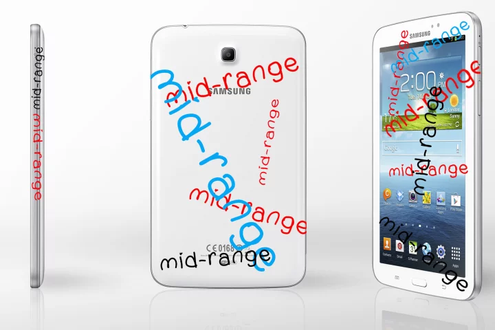 Samsung announced the Galaxy Tab 3, a 7-inch tablet with decidedly mid-range specs