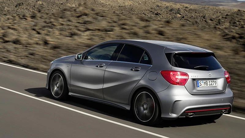 The new Mercedes-Benz A-Class in "AMG Sport" exterior spec.