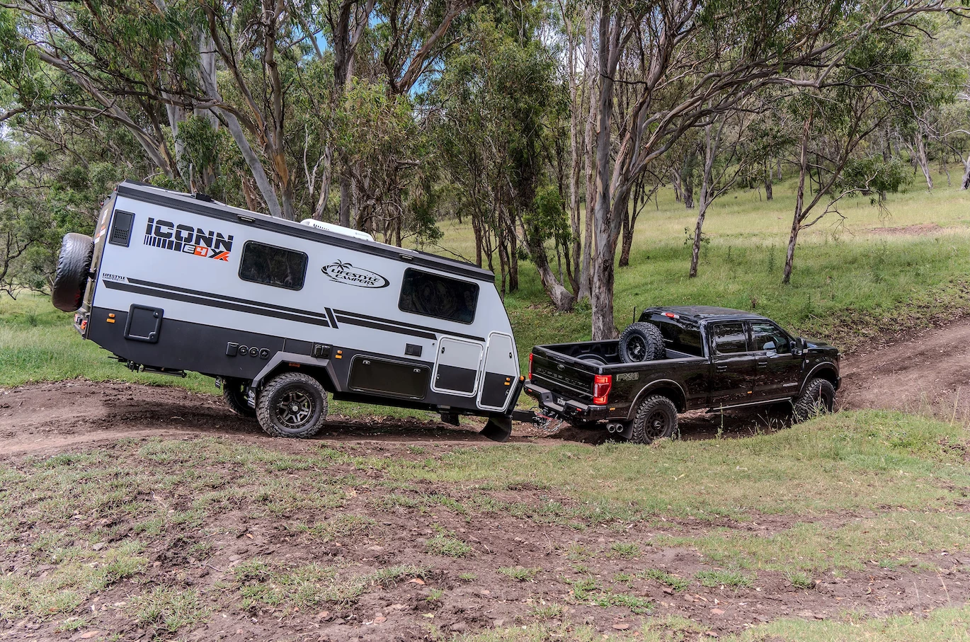 The Iconn E4 XK is designed to roll over some rough terrain on the way to making the wild more comfortable for all