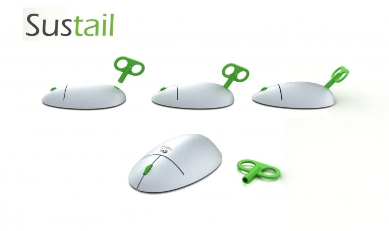 When Sustail starts running low on power, a sound will alert the user that it's time to start winding