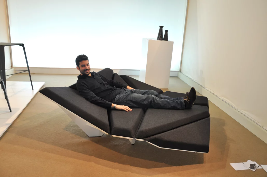 Alexander Rehn, SaloneSatellite 2013 (photo: Edoardo Campanale/Gizmag)