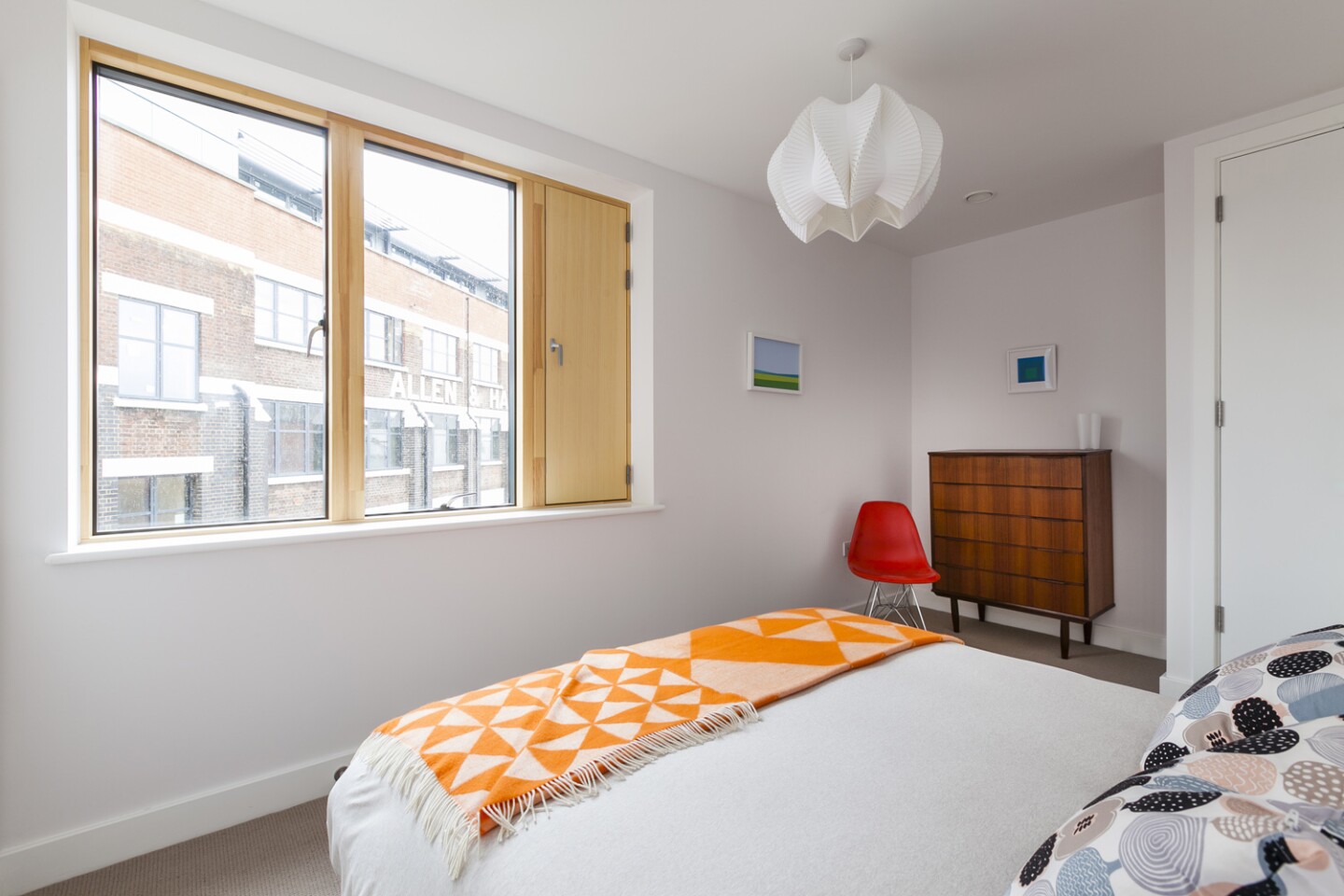 Rear-facing bedrooms have timber-covered screens in the window blocks for ventilation (Image: Nedko Dimitrov)
