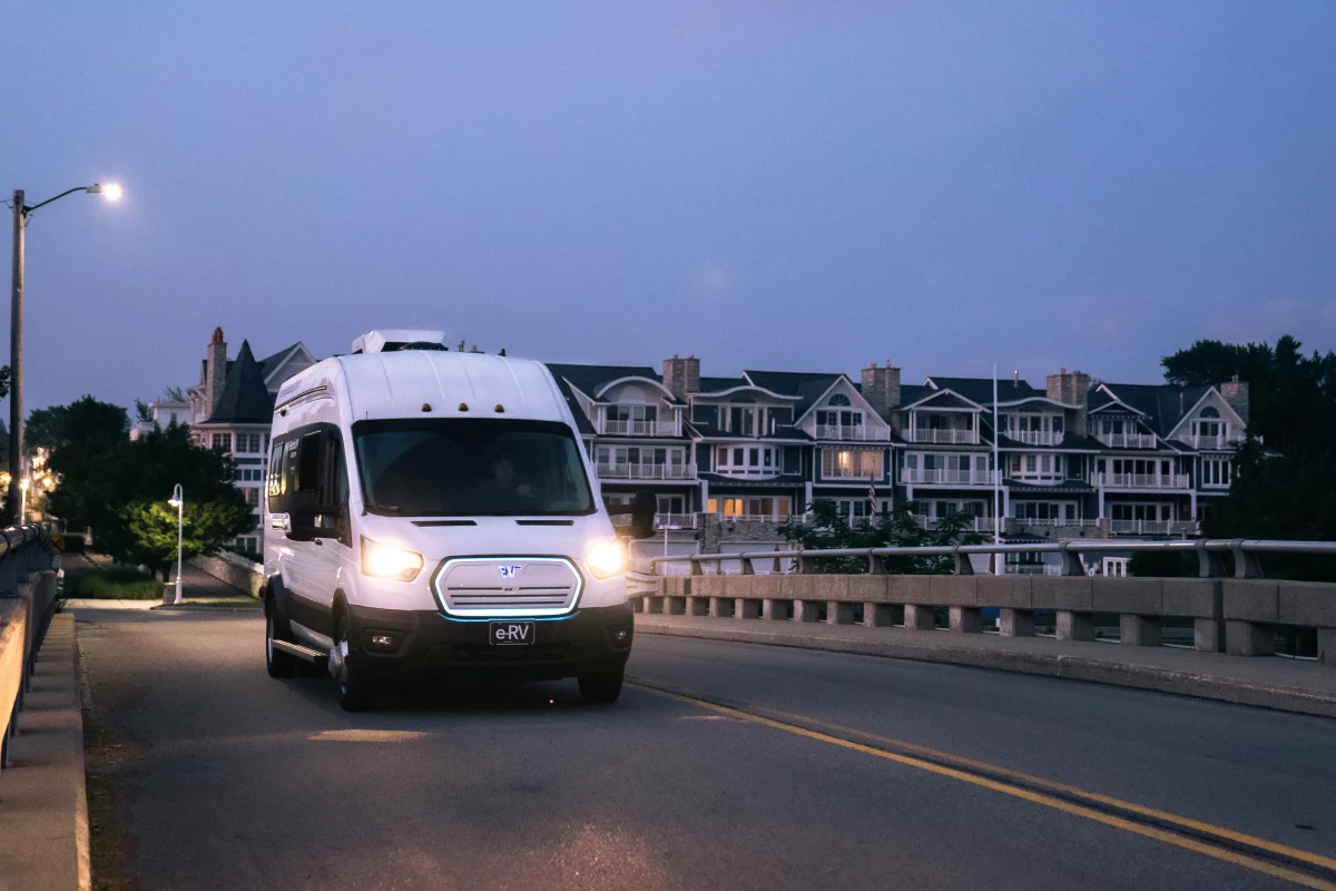Winnebago tests its e-RV on a trip from the East Coast back to Minnesota HQ