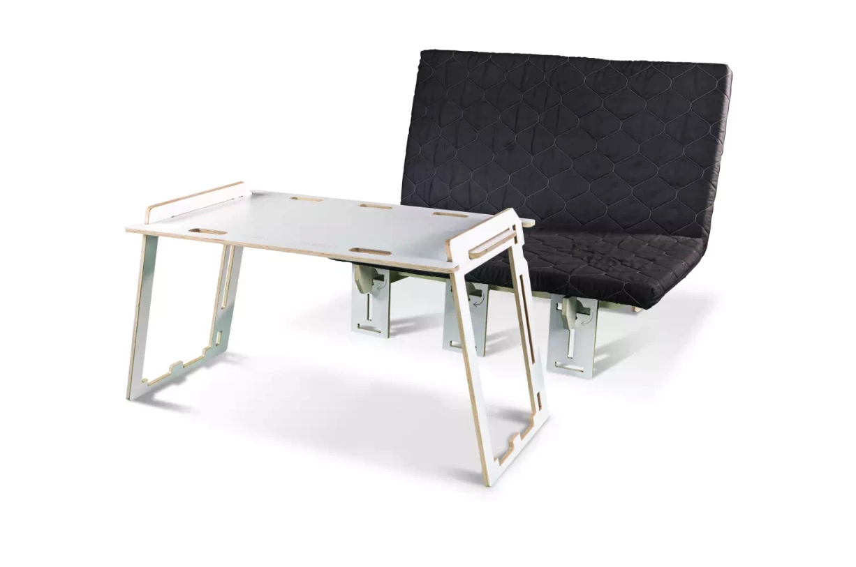 Sofa and table