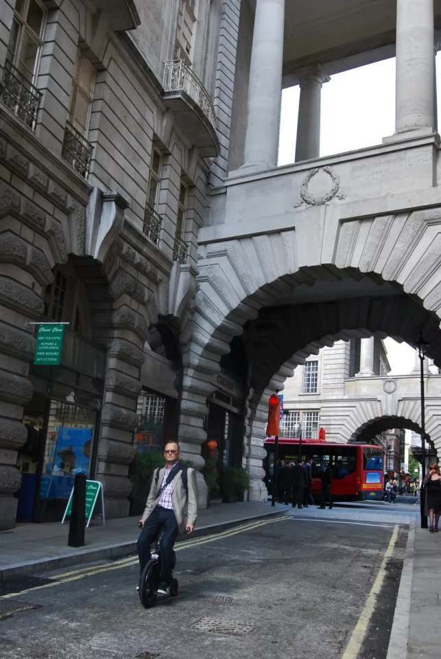The Yikebike on the streets of London