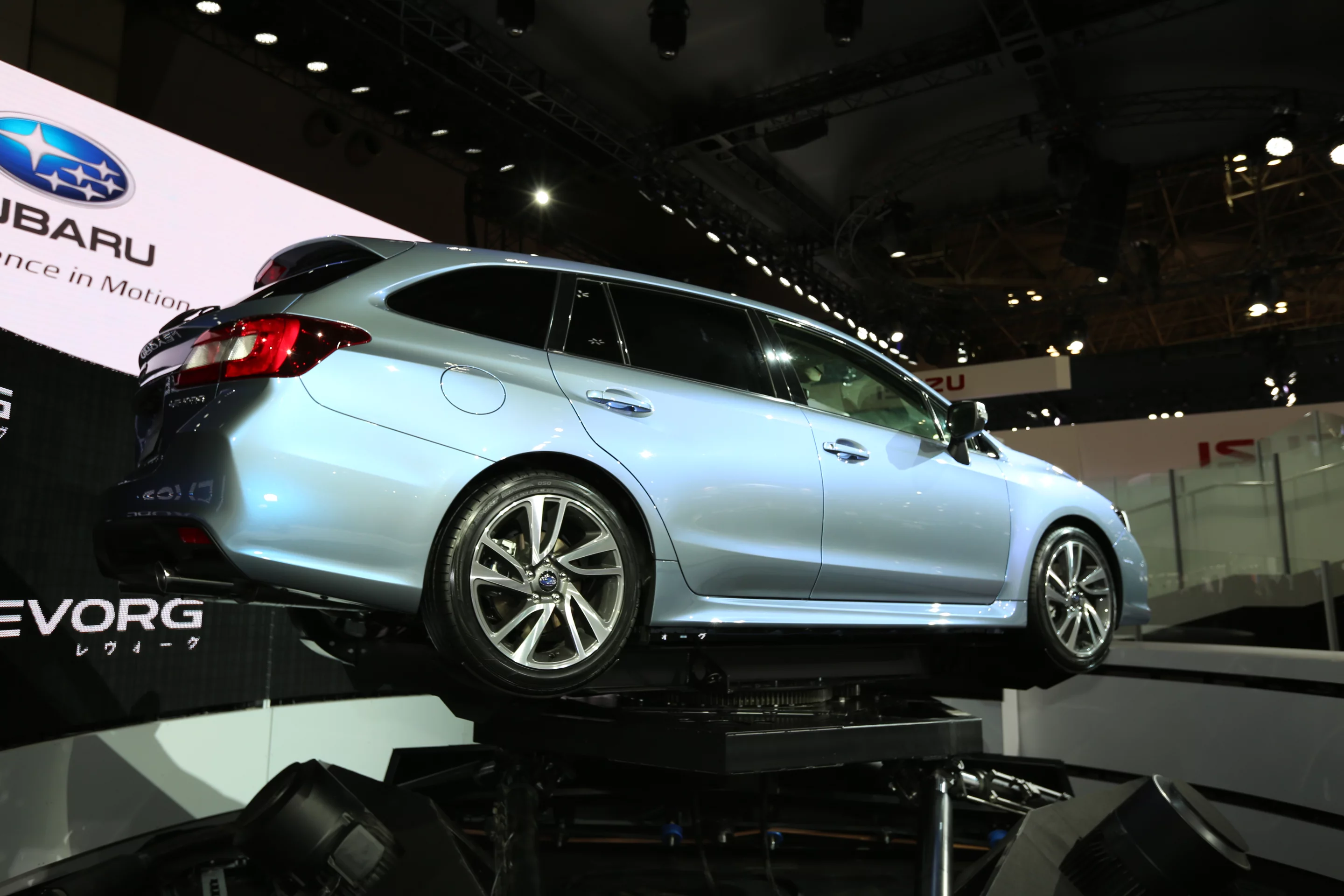 The Subaru Levorg has a 1.6 liter engine