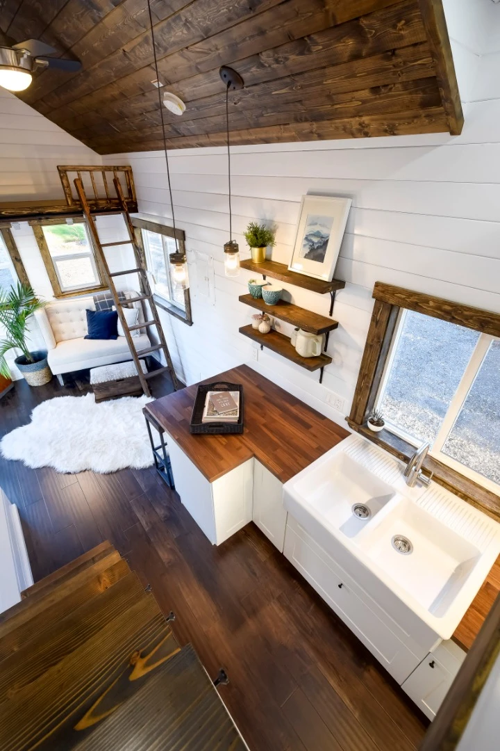 Napa Edition two with timber ladder access to the second loft