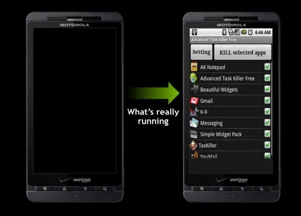 During standby mode numerous tasks are still happening in the background - e-mail syncs, social media syncs, live wallpapers, active widgets