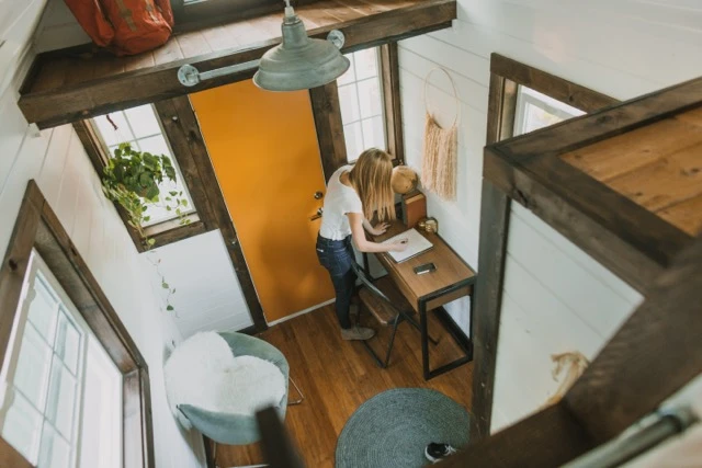 The house can operate completely off-grid