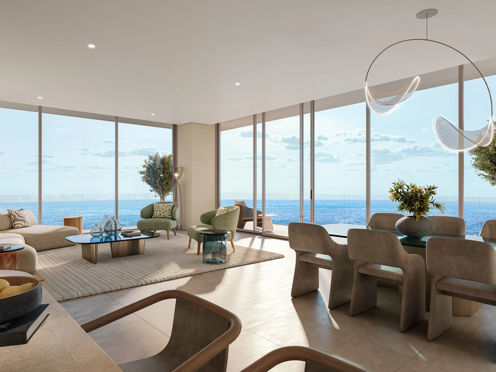 Chelsea Residences' apartments will feature between one and three bedrooms and offer excellent sea views