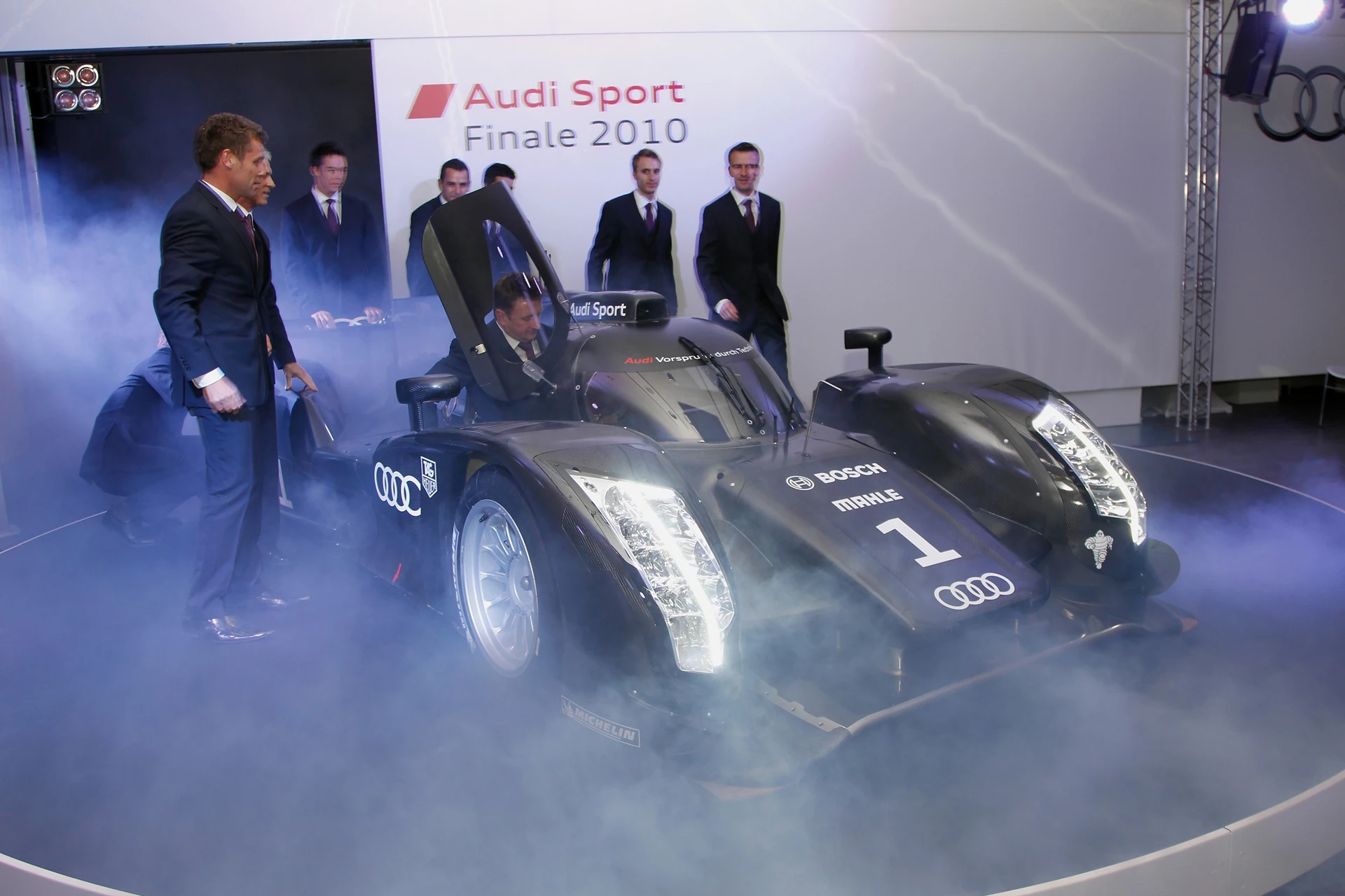 The new Audi R18 LMP1 sports car