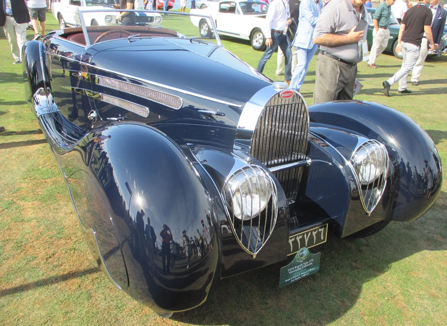 1939 Bugatti Type 57C at Pebble Beach
