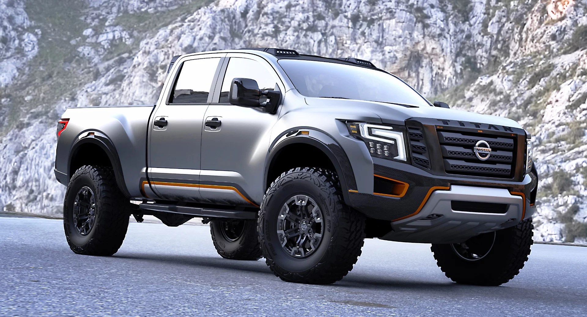 Nissan's all-new Titan Warrior Concept
