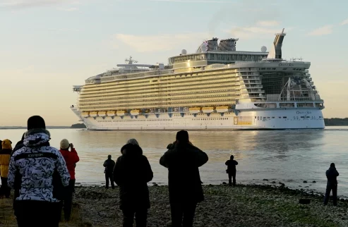 Oasis of the Seas sailed from Turku, Finland on Friday, October 30