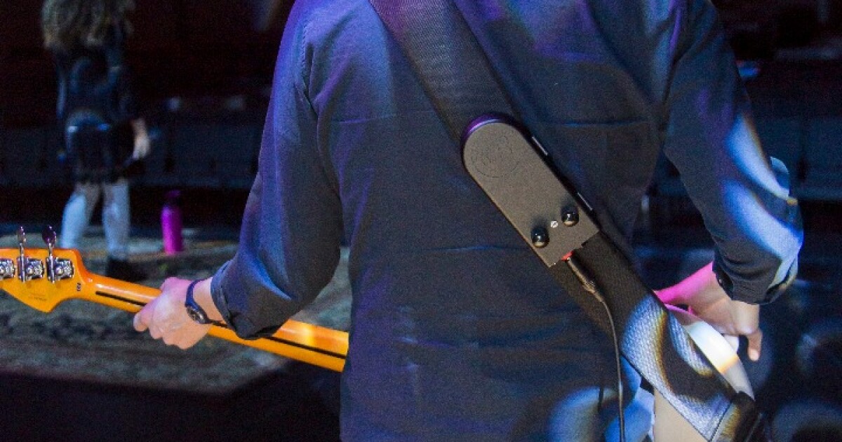 BackBeat wearable subwoofer lets bass players feel the noise