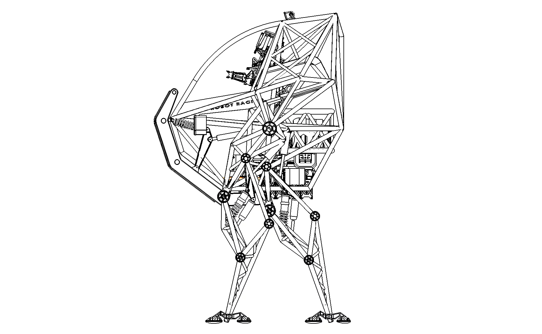 Side view of Prosthesis (Image: Anti-Robot)