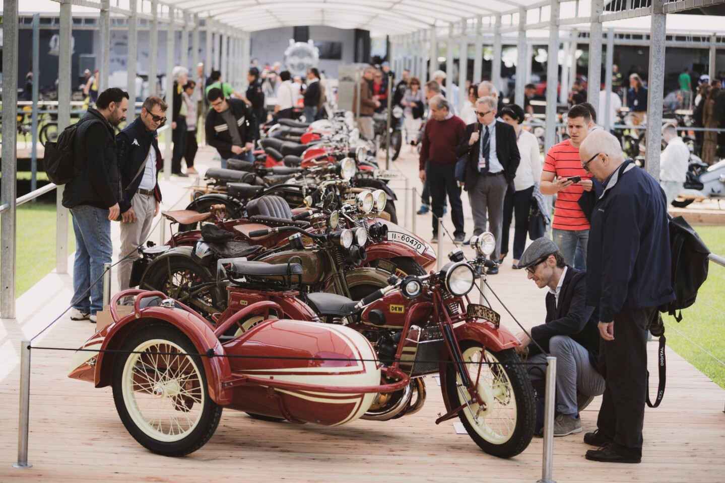 A spectacular lineup on display at the Concours d'Eleganza Villa d'Este