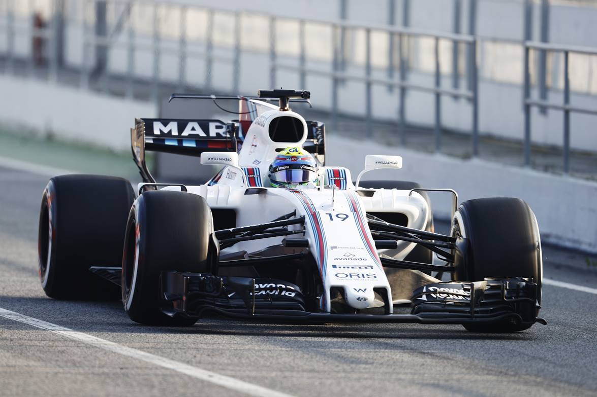 The FW40 is one of the prettiest cars on the F1 grid for 2017