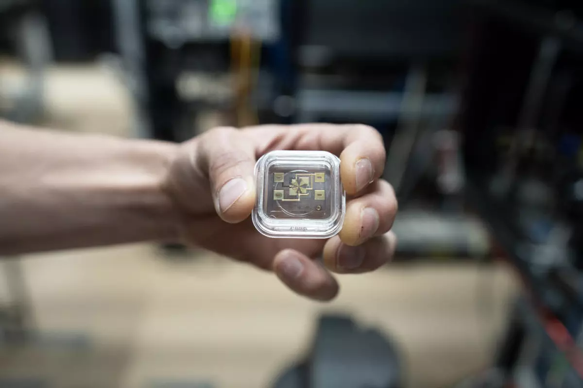 The new ion trap at the heart of the clock