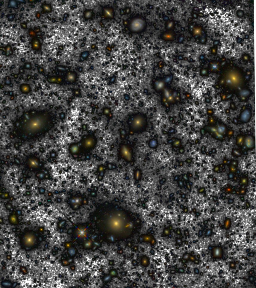 The new Hubble Ultra Deep Field image reveals new details, thanks to the recovery of "lost light"