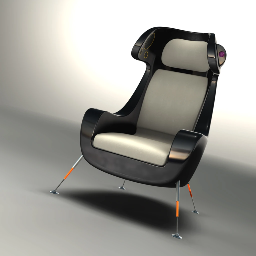 The Media Chair ... plenty of features, style and comfort