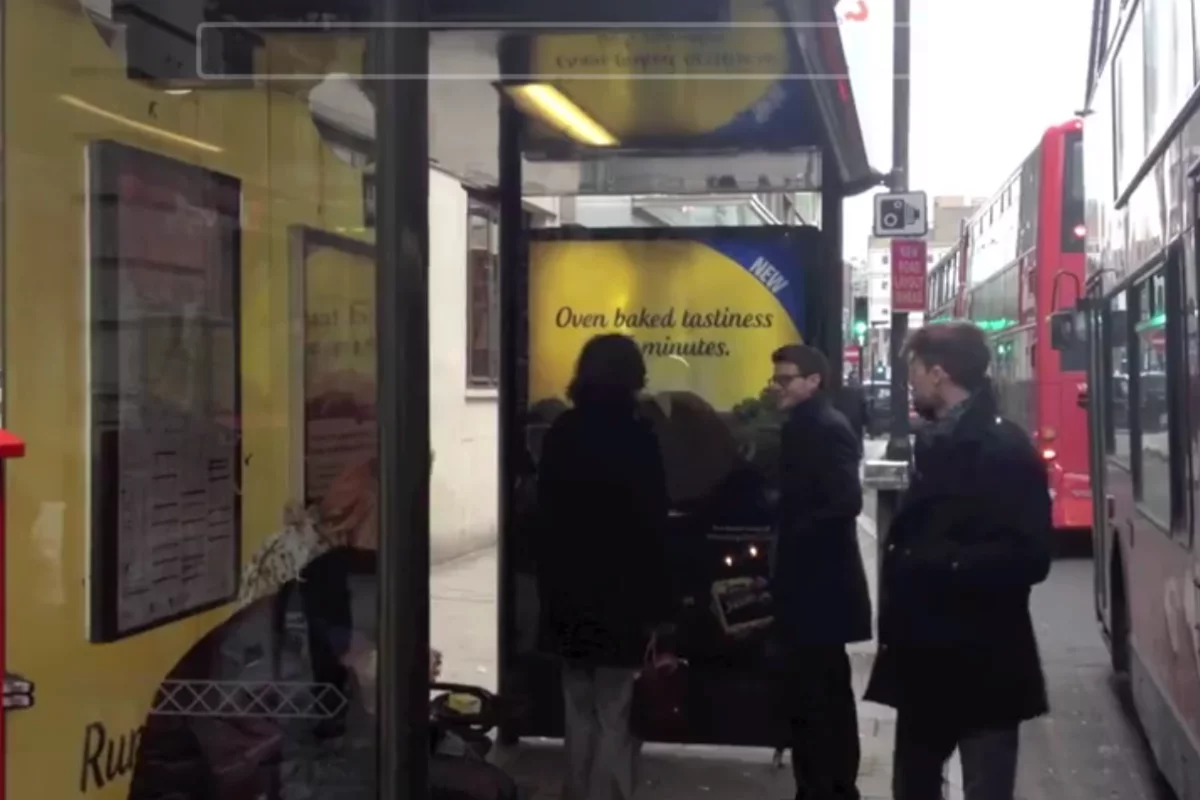 Bus shelters across the UK will smell like baked potatoes, thanks to a new advertising campaign to promote McCain's ready-baked potato