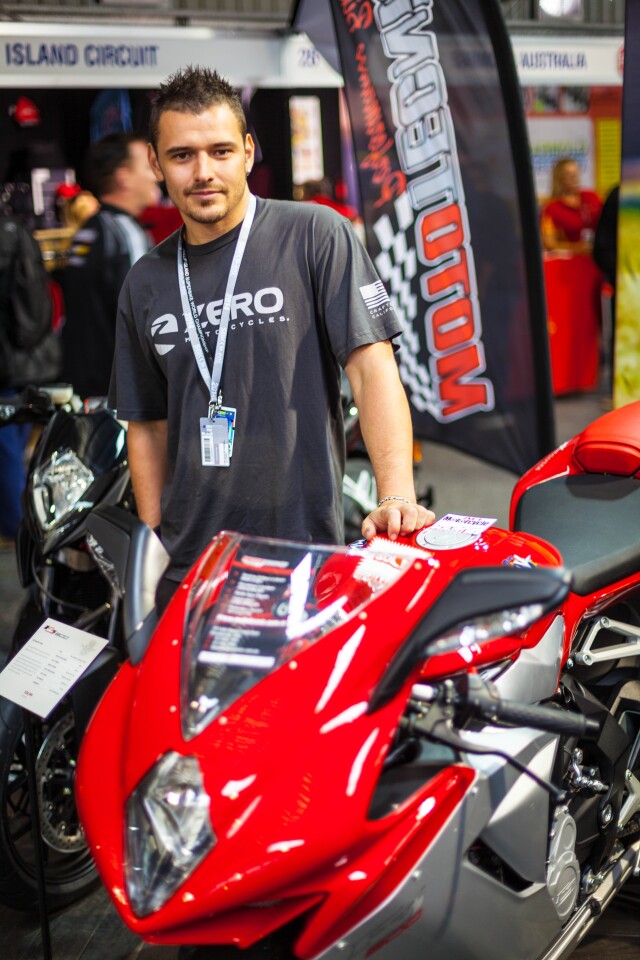 Brad Spooner, exhibitor, Mototecnic