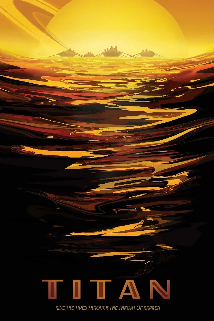The golden seas of Titan