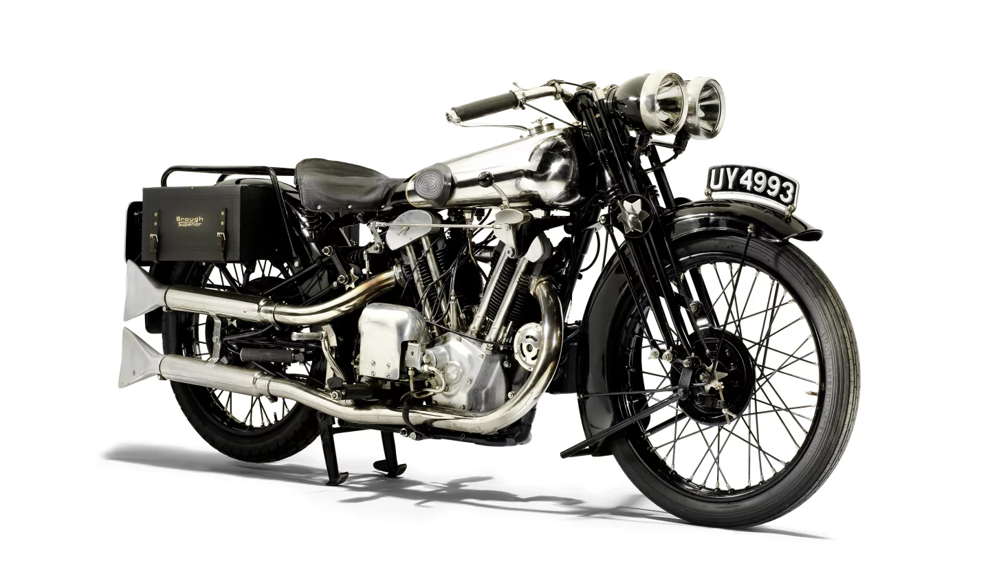 This Alpine Grand Sports Brough will most likely become one of the top ten most expensive motorcycles